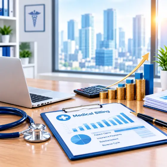 MedexCore billing specialist reviewing claims